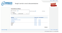 Desktop Screenshot of immagica.gespec.it