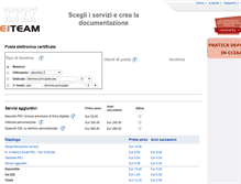 Tablet Screenshot of eiteam.gespec.it